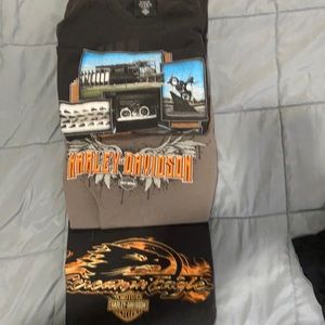 Harley shirt bundle.
